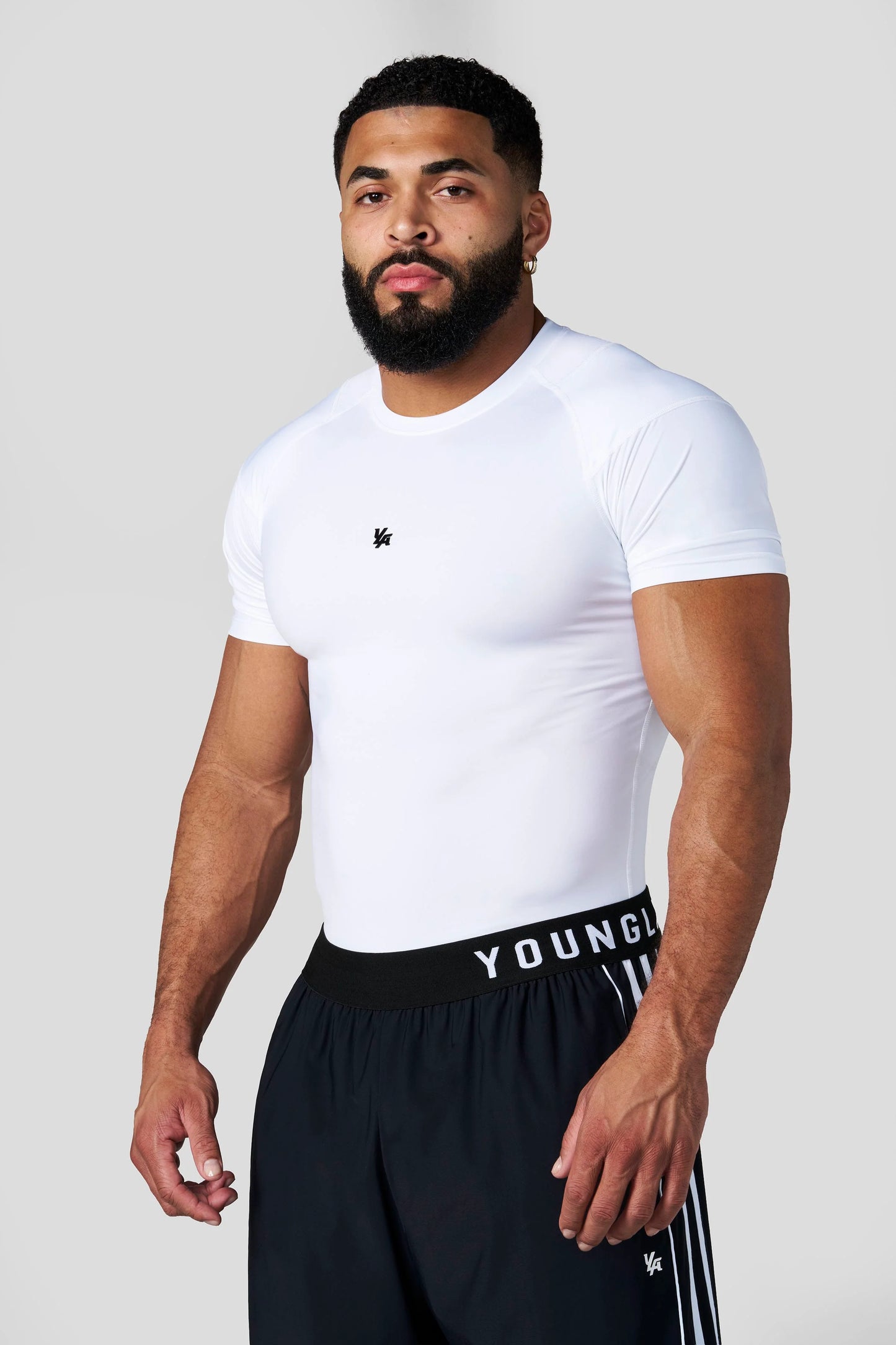 PRE-ORDEN: 4282 - Posture Compression Tees | White