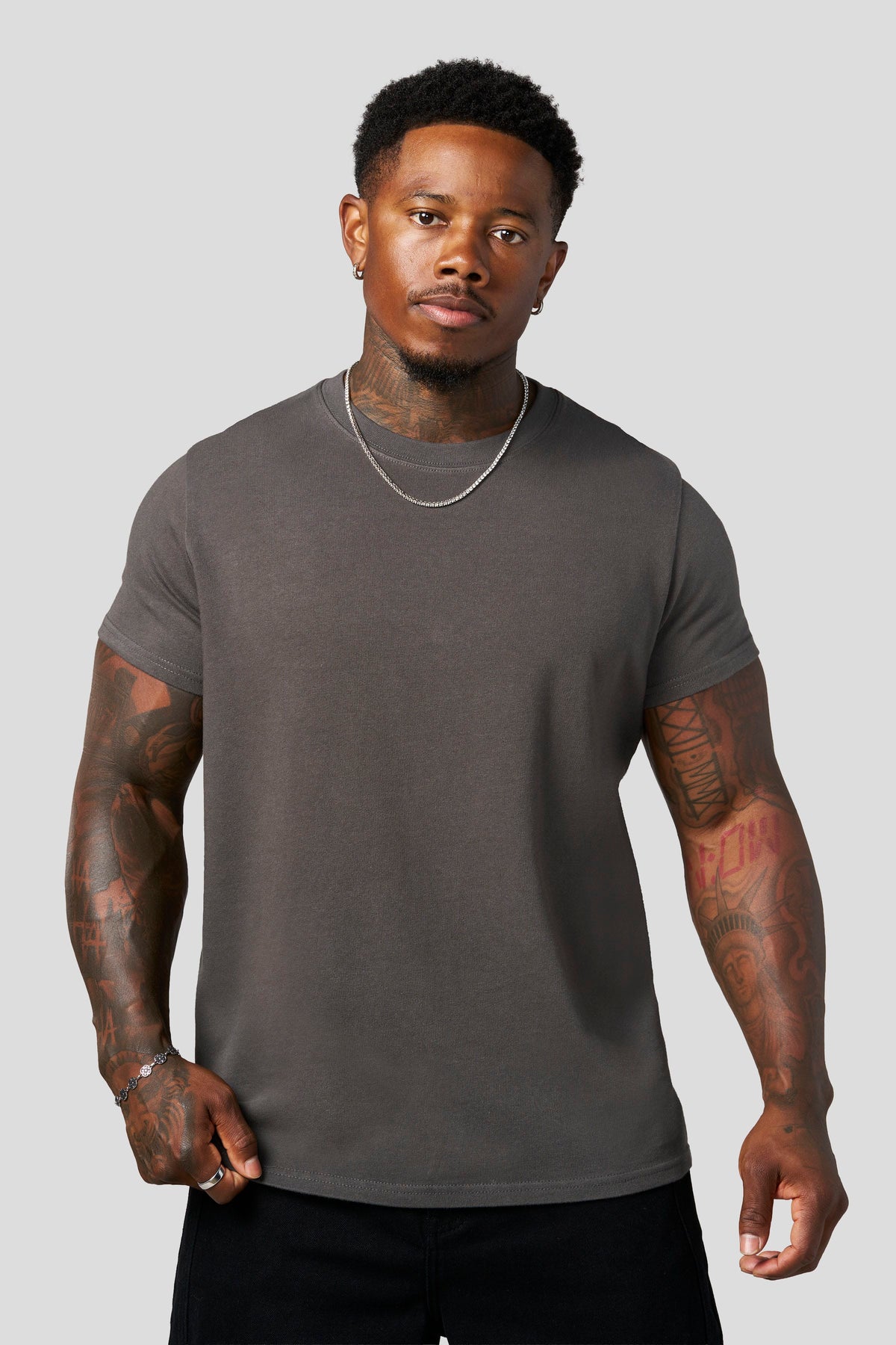 PRE-ORDEN: 4309 - Muscle Tees | Charcoal