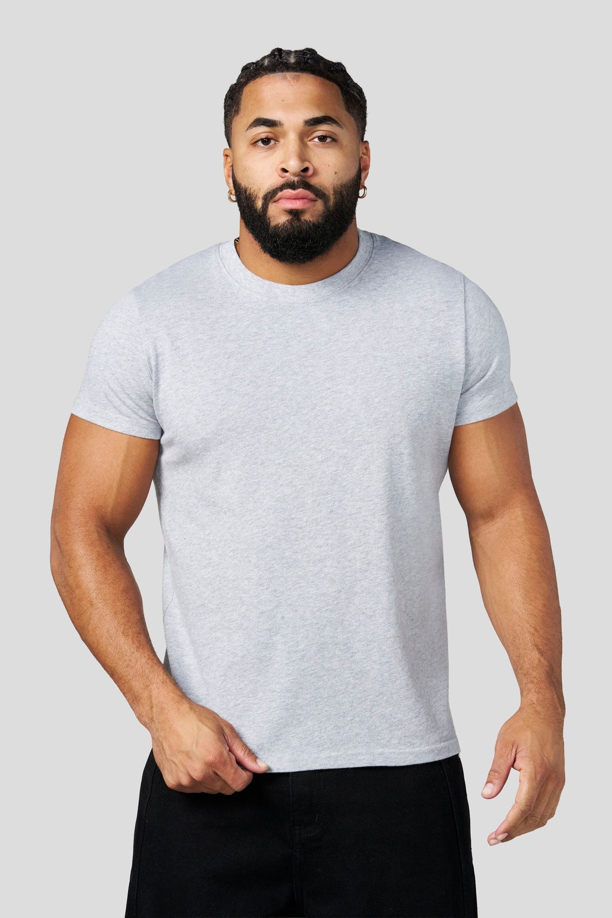 PRE-ORDEN: 4309 - Muscle Tees | Heather Grey