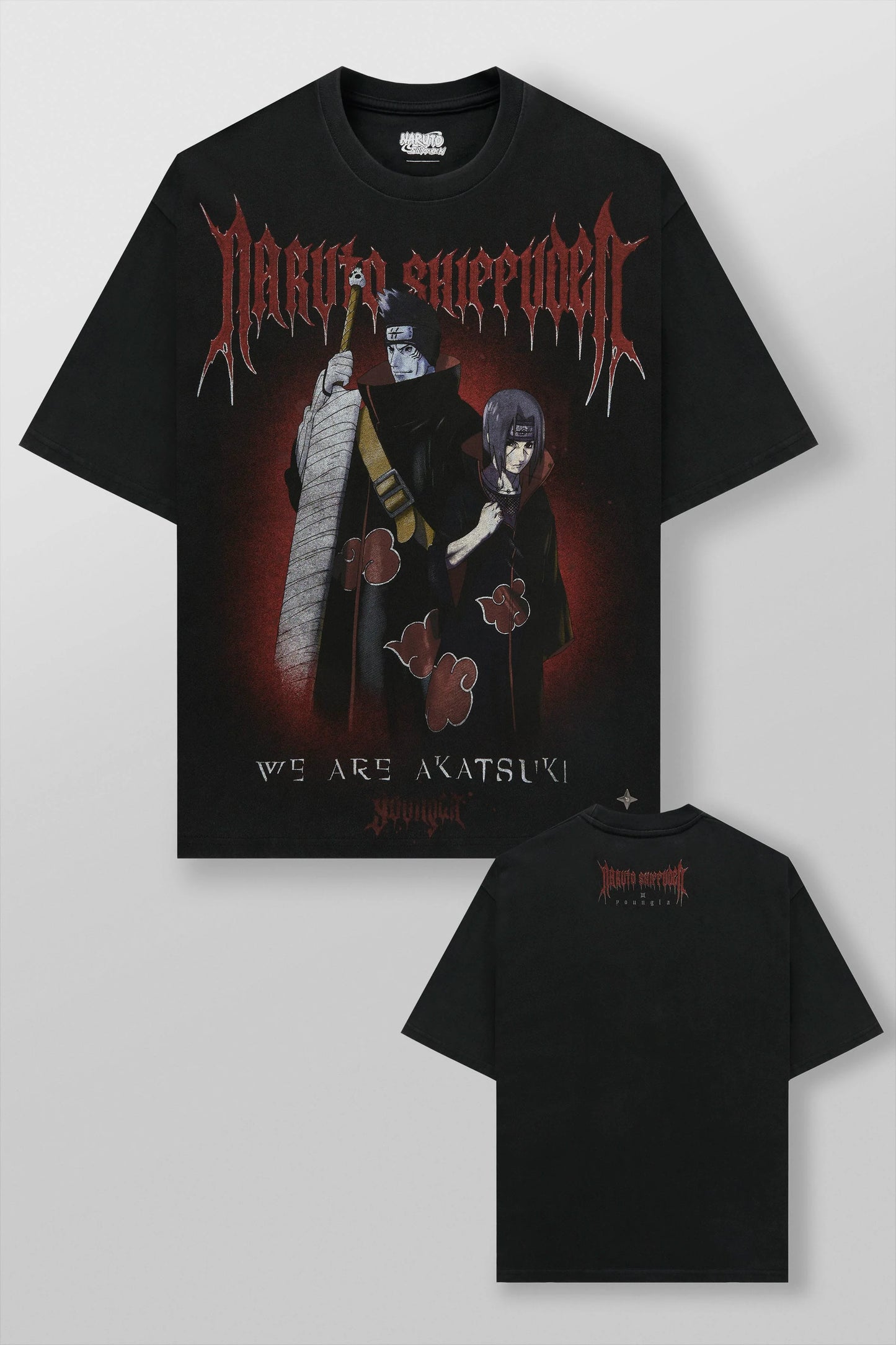 PRE-ORDEN: 4319 - Naruto Artwork Tee | Itachi & Kisame