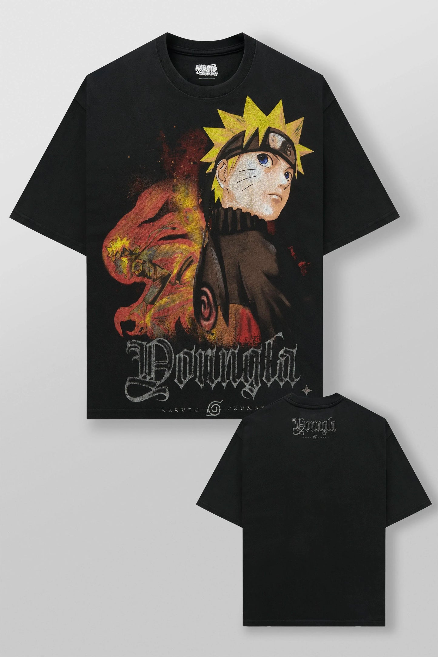 PRE-ORDEN: 4319 - Naruto Artwork Tee | Jinchuriki