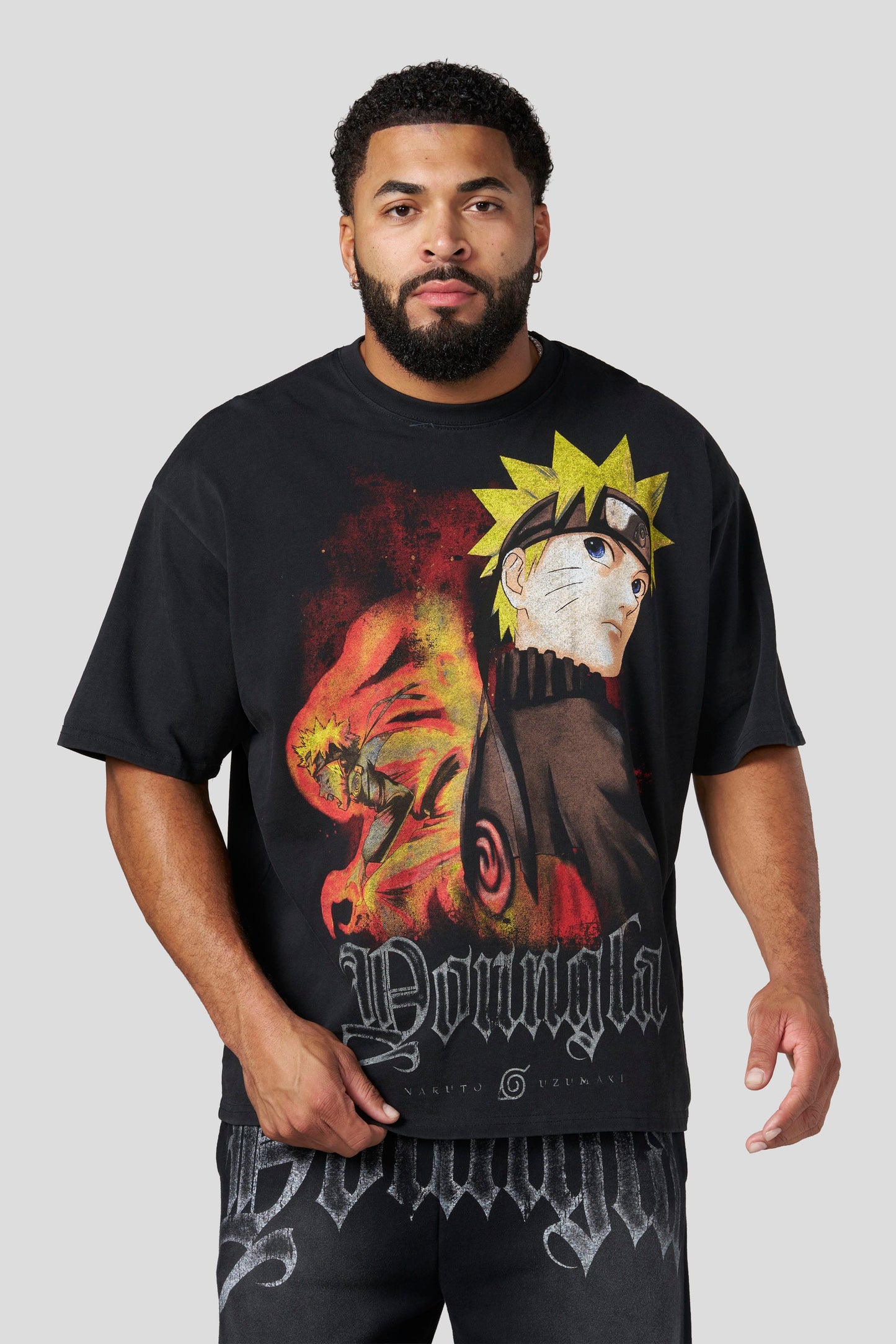 PRE-ORDEN: 4319 - Naruto Artwork Tee | Jinchuriki