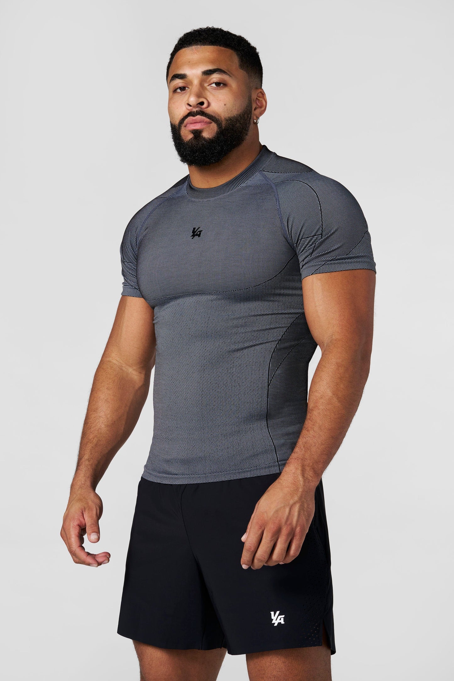4339 - Forme Compression Tees | Grey