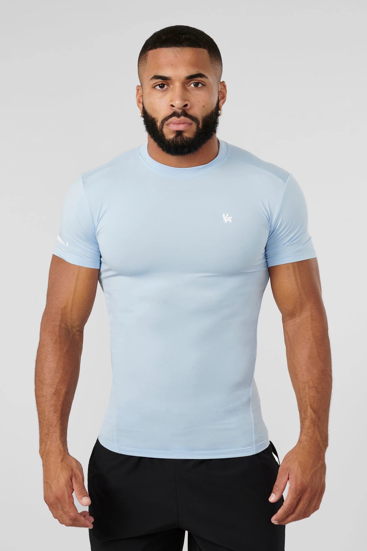 476 - Stealth Compression Tees | Light Blue