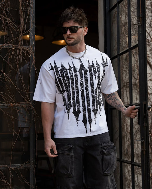 4156 - Revenge Tees | White - Última pieza en XL