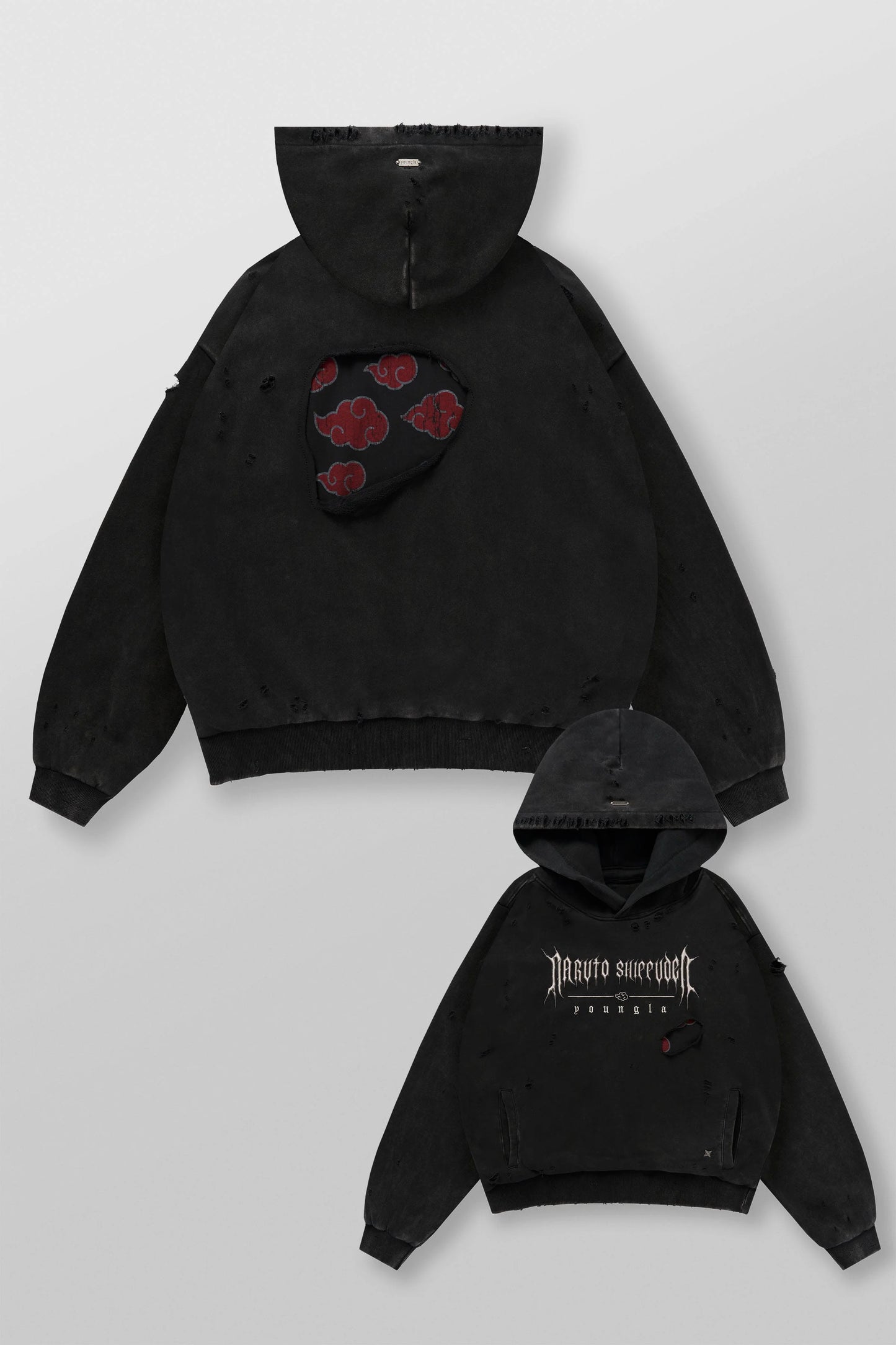 PRE-ORDEN: 5073 - Naruto Peek Through Hoodies | Akatsuki