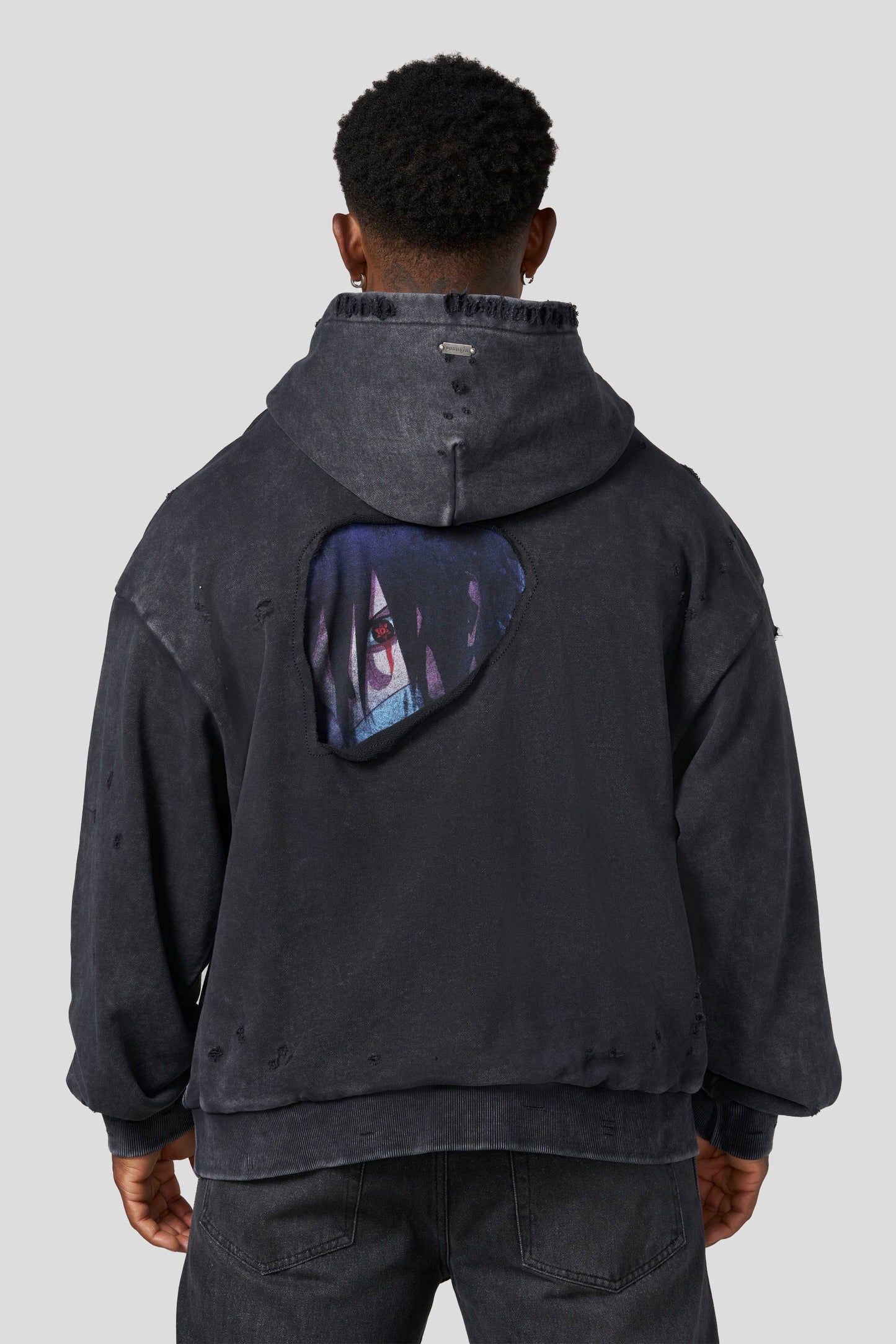 PRE-ORDEN: 5073 - Naruto Peek Through Hoodies | Sasuke