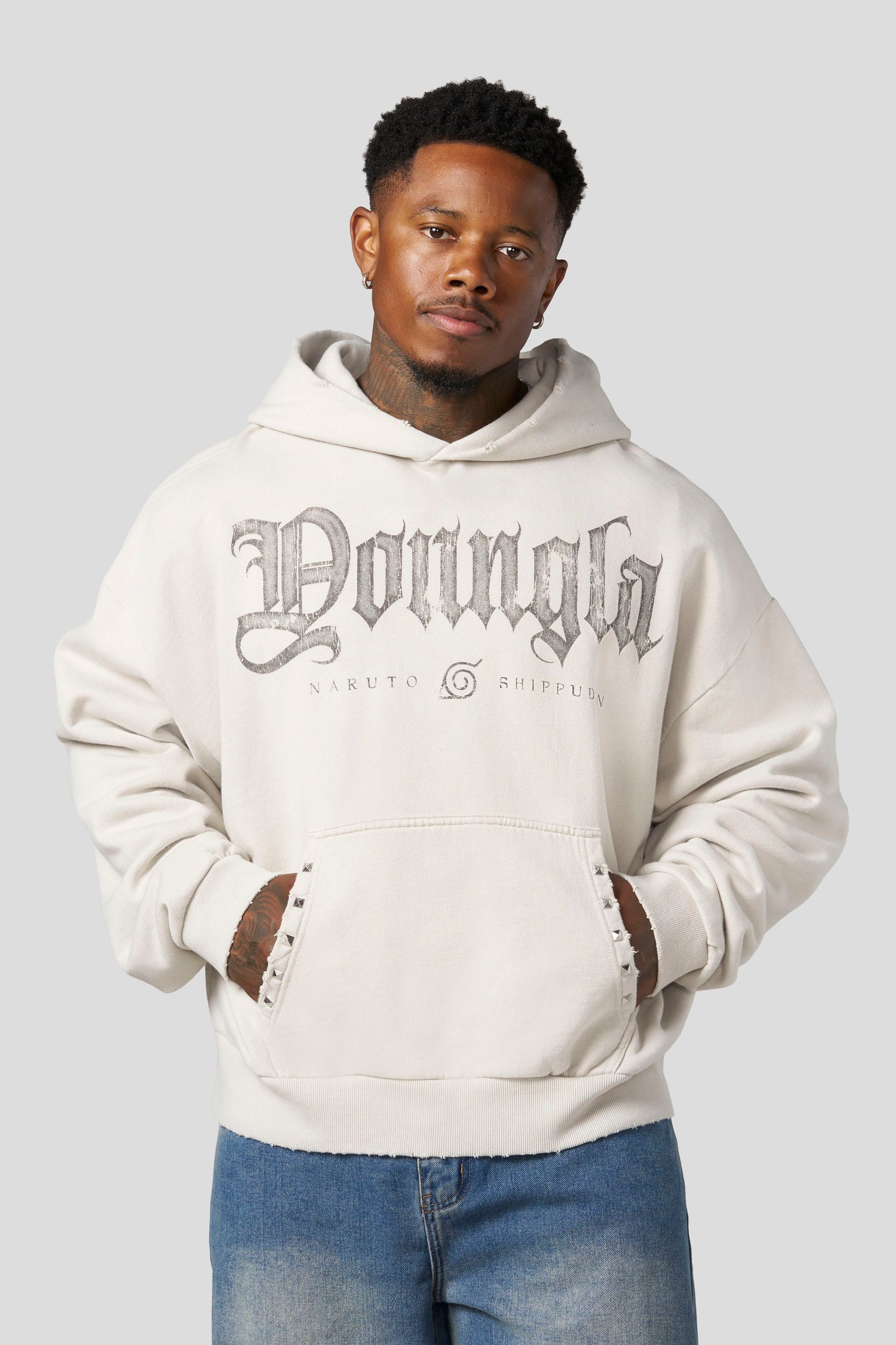 PRE-ORDEN: 5083 - Naruto Stud Artwork Hoodies | Kakashi