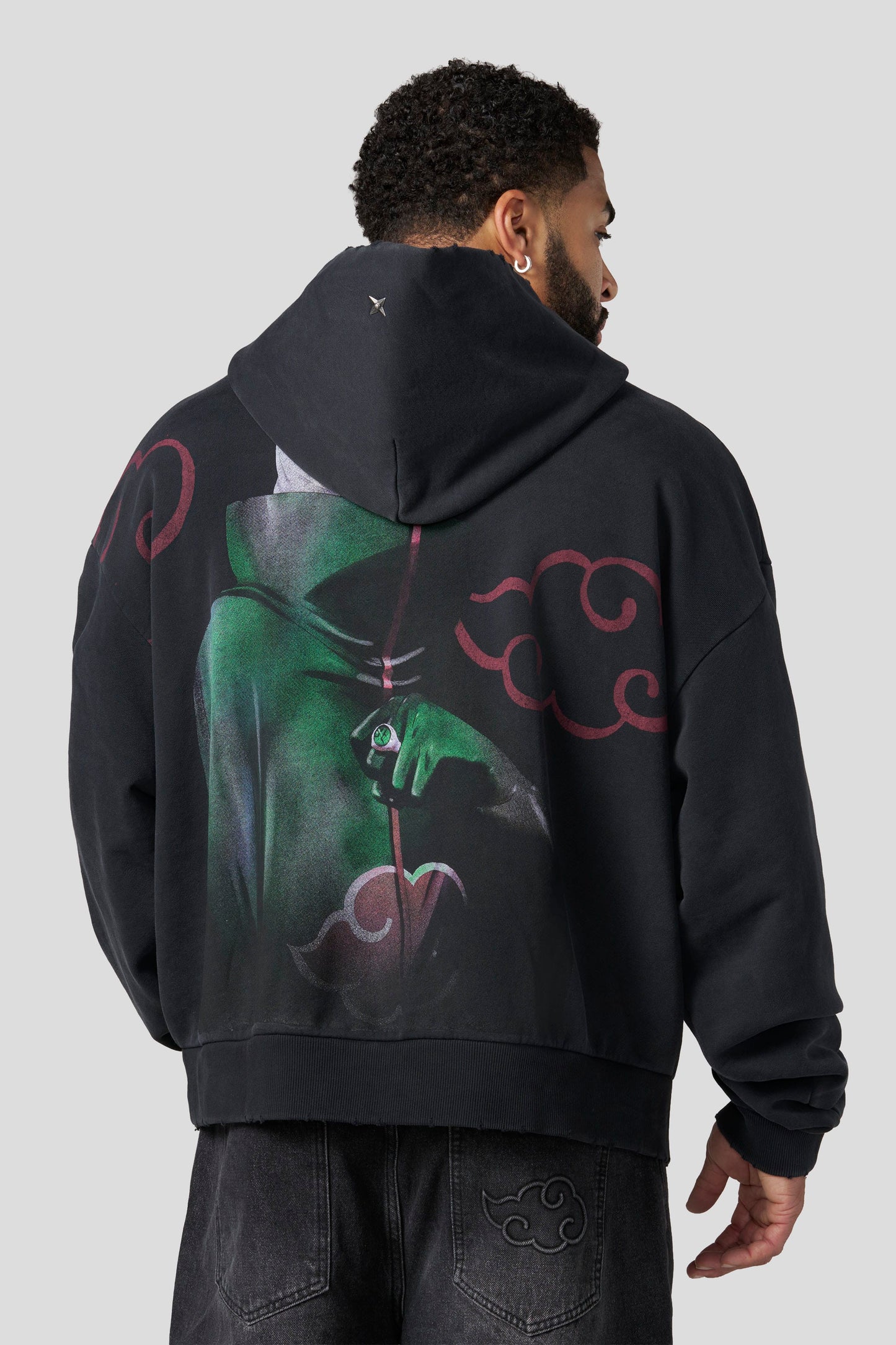 PRE-ORDEN: 5083 - Naruto Stud Artwork Hoodies | Kakuzu