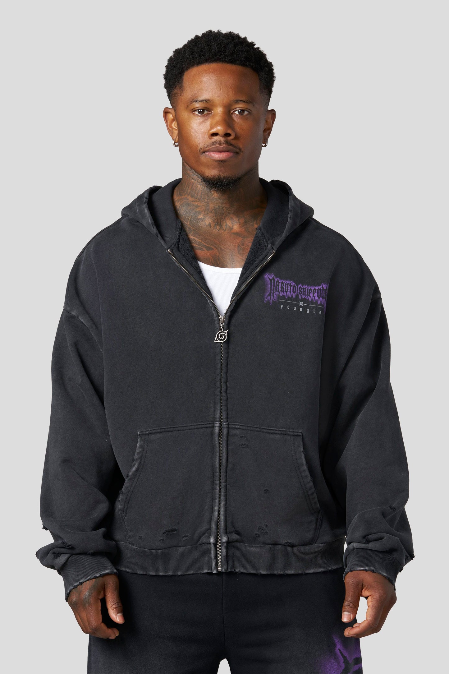 PRE-ORDEN: 5086 - Naruto Zip-Up Hoodies | Battle