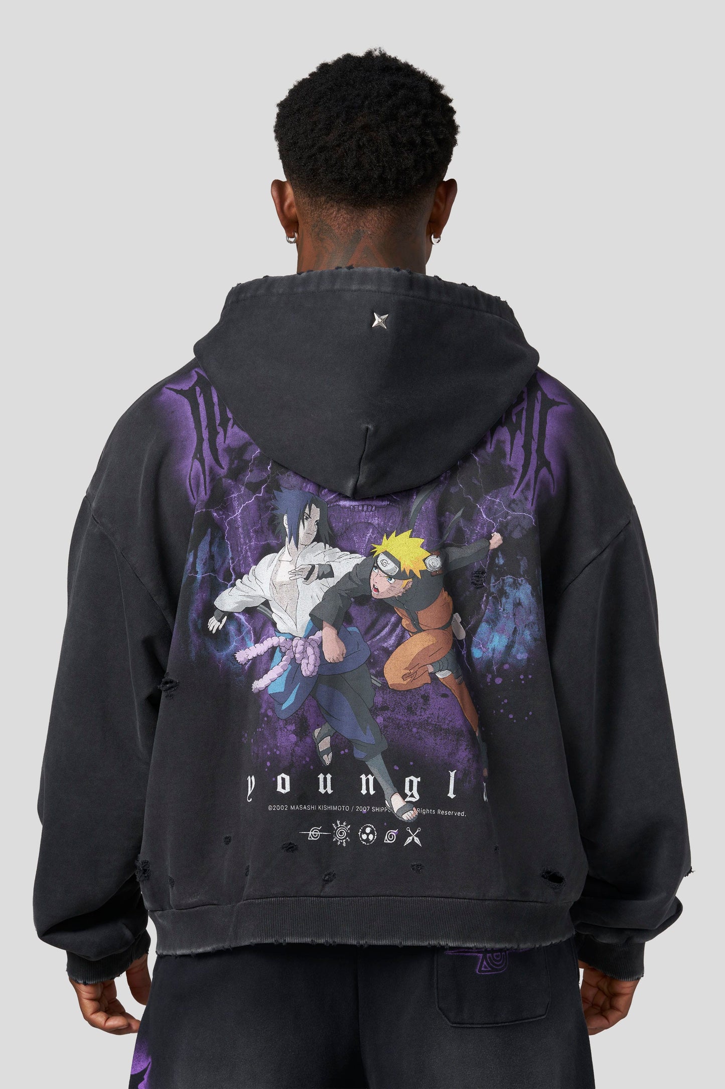PRE-ORDEN: 5086 - Naruto Zip-Up Hoodies | Battle
