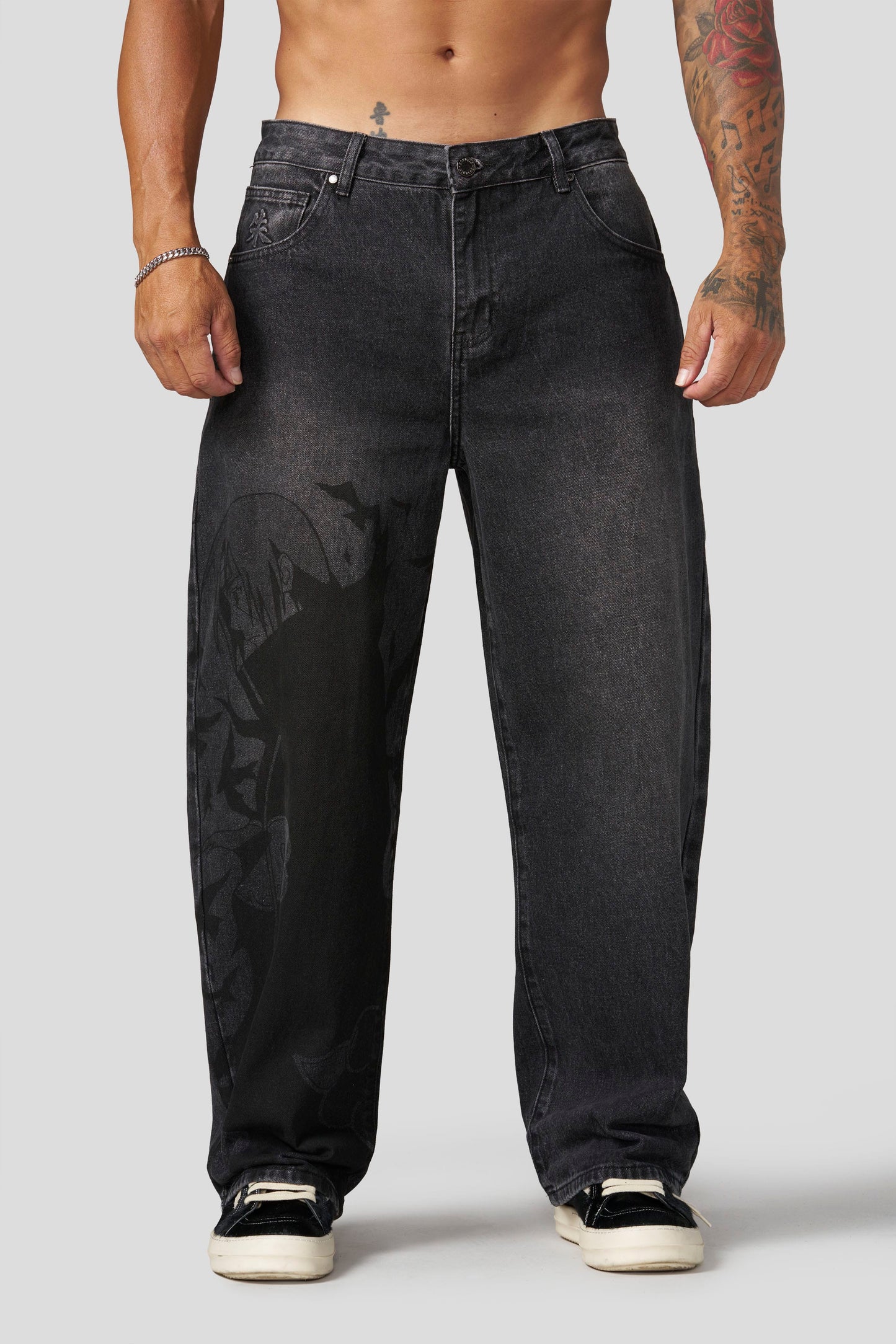 PRE-ORDEN: 6036 - Naruto Denim Jeans | Itachi