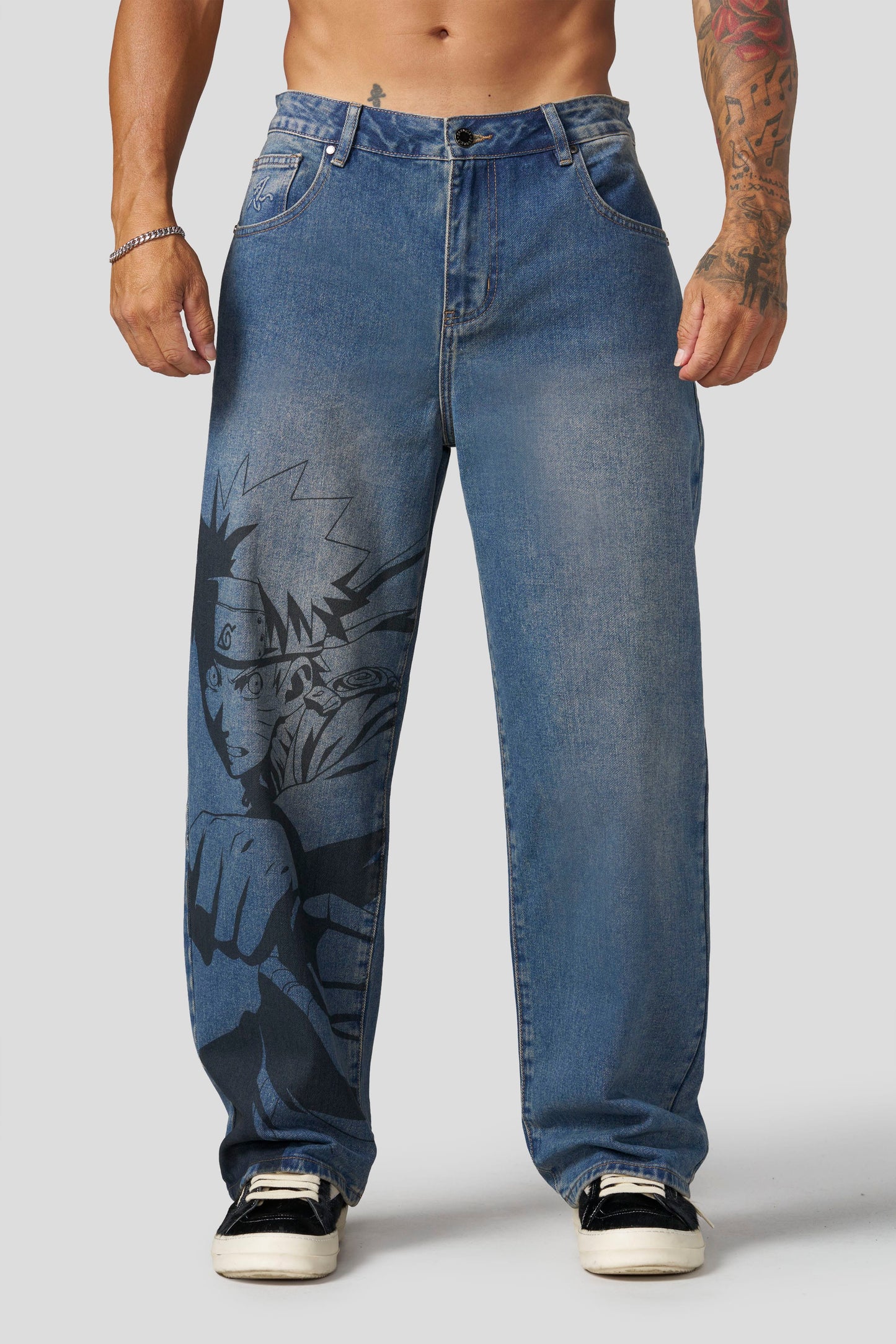 PRE-ORDEN: 6036 - Naruto Denim Jeans | Naruto