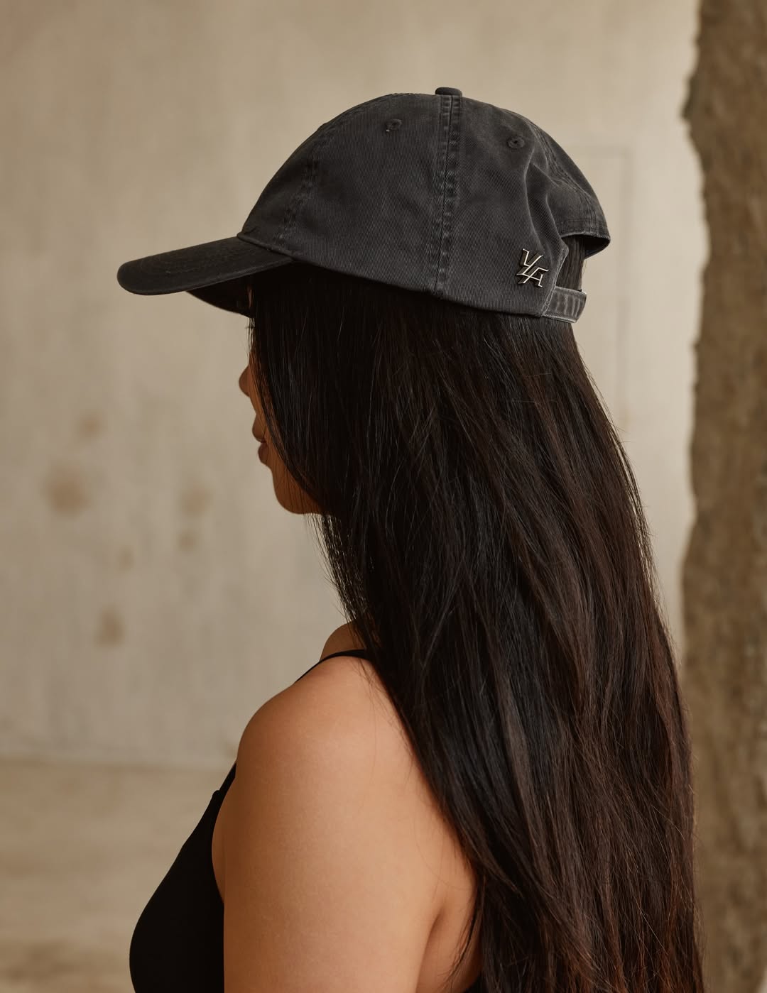 W6072 - Studio Edit Washed Hat | Black