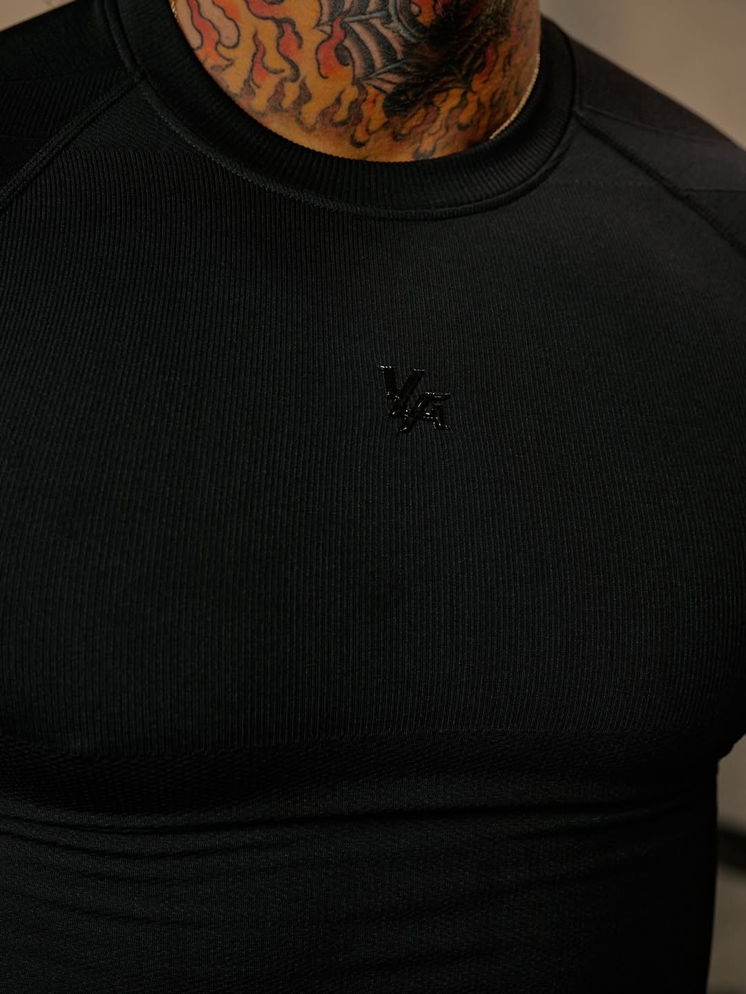 4339 - Forme Compression Tees | Black