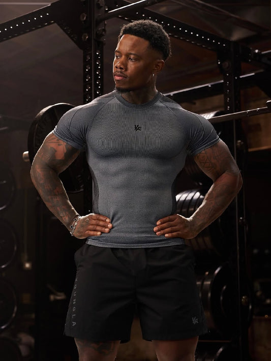 4339 - Forme Compression Tees | Grey