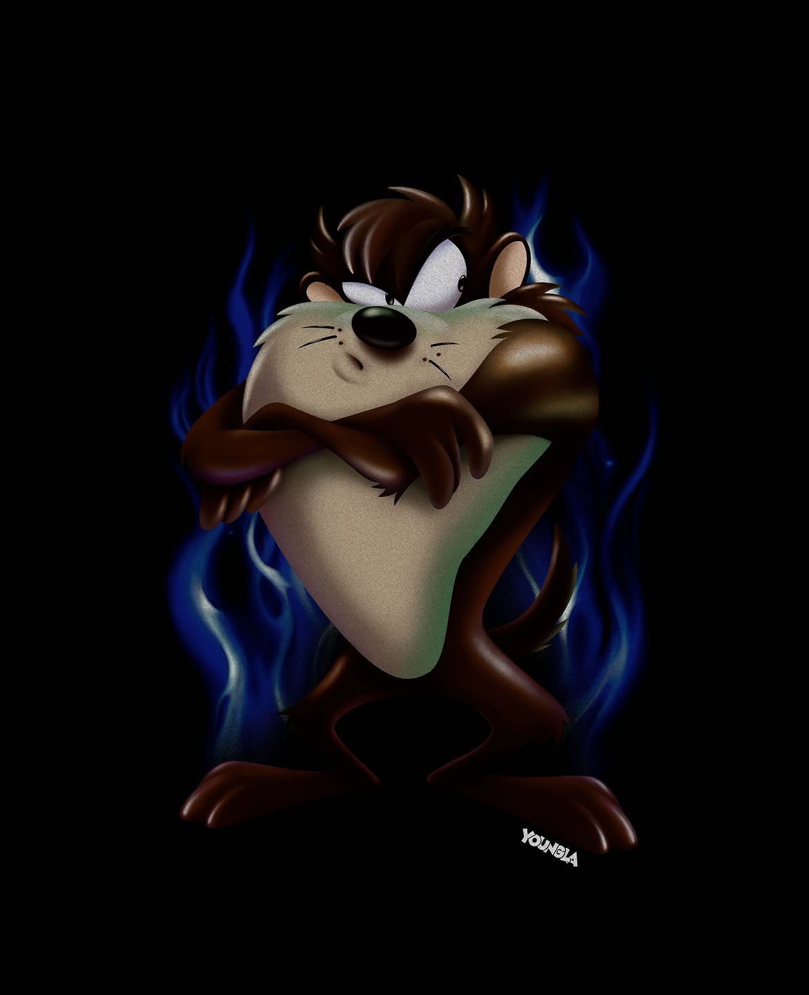 4301 - Looney Tunes Character Tees | Taz T