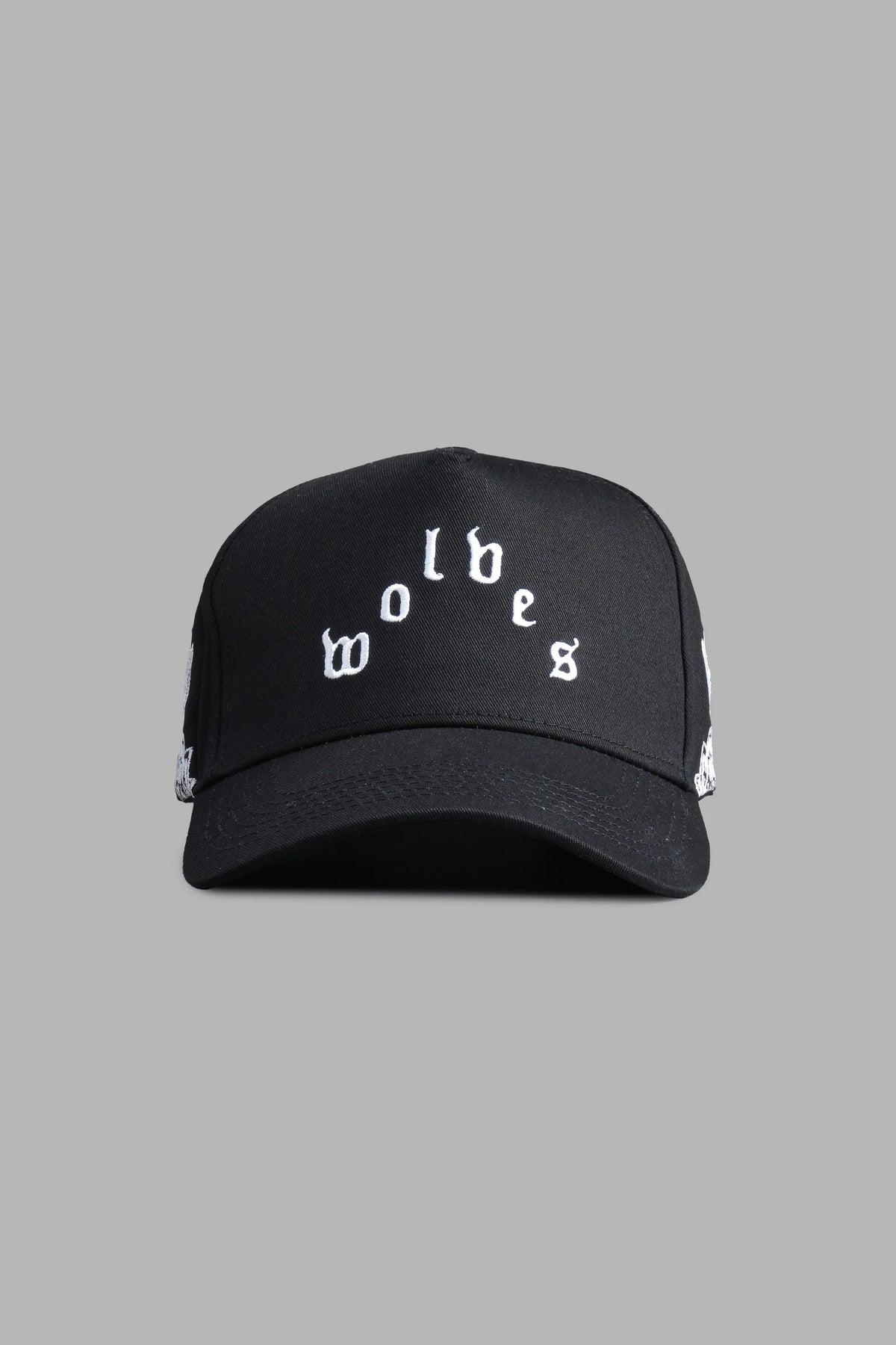Surrounded Oni 5 Panel Hat in Black