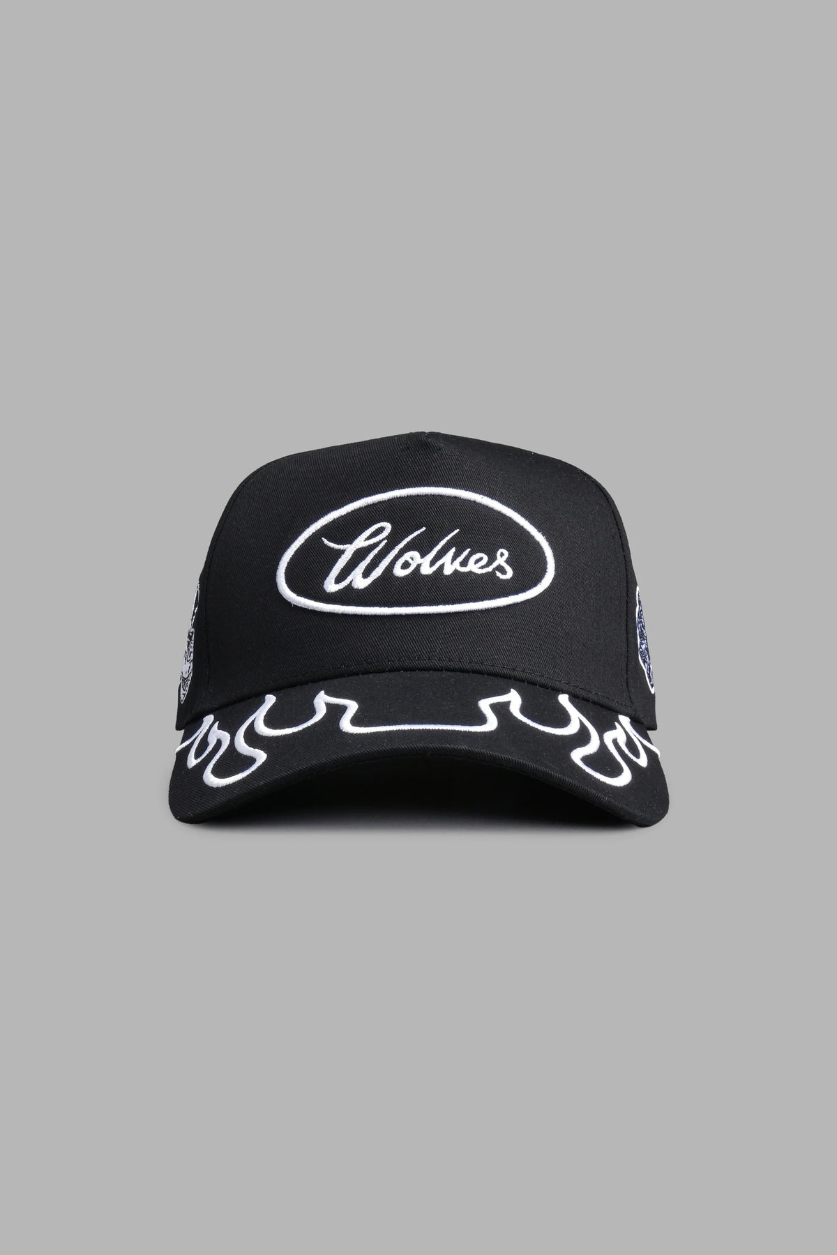 Big Bad Wolf 5 Panel Hat | Black