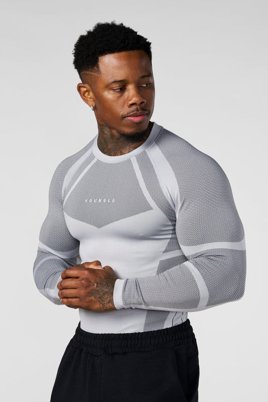 8055 - Apex Compression Longsleeves | Grey