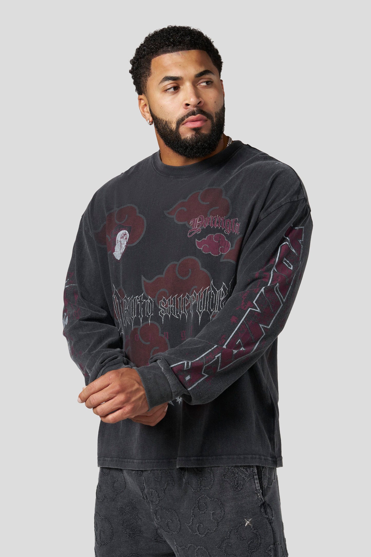 PRE-ORDEN: 8073 - Naruto Longsleeves | Black