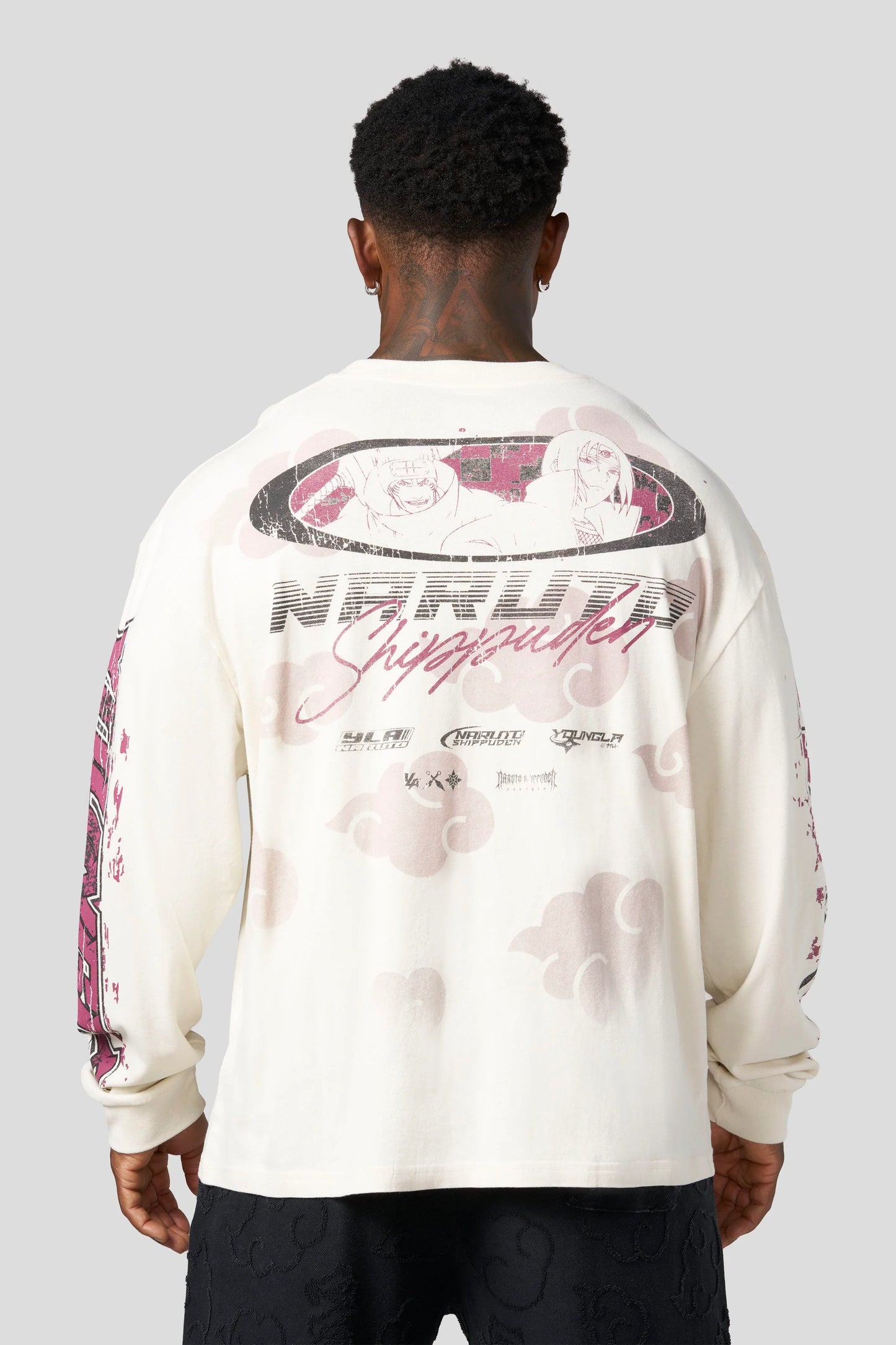 PRE-ORDEN: 8073 - Naruto Longsleeves | Off-White
