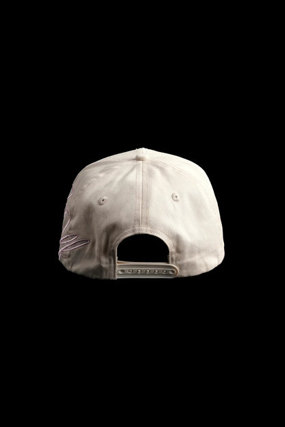 Civil - F*ck Off 5 Panel Strapback Hat in Black/Butter