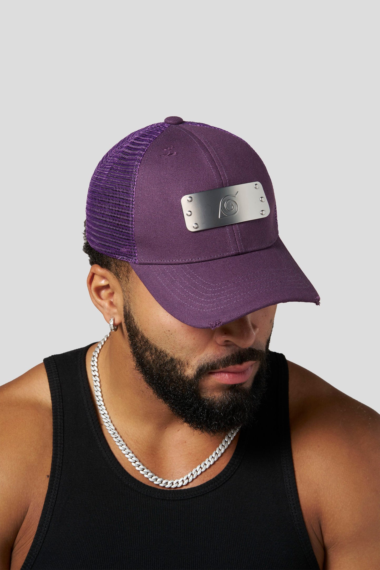PRE-ORDEN: 9049 - Naruto Forehead Protector Hats | Purple