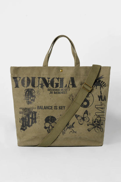 9068 - Military Tote Bag