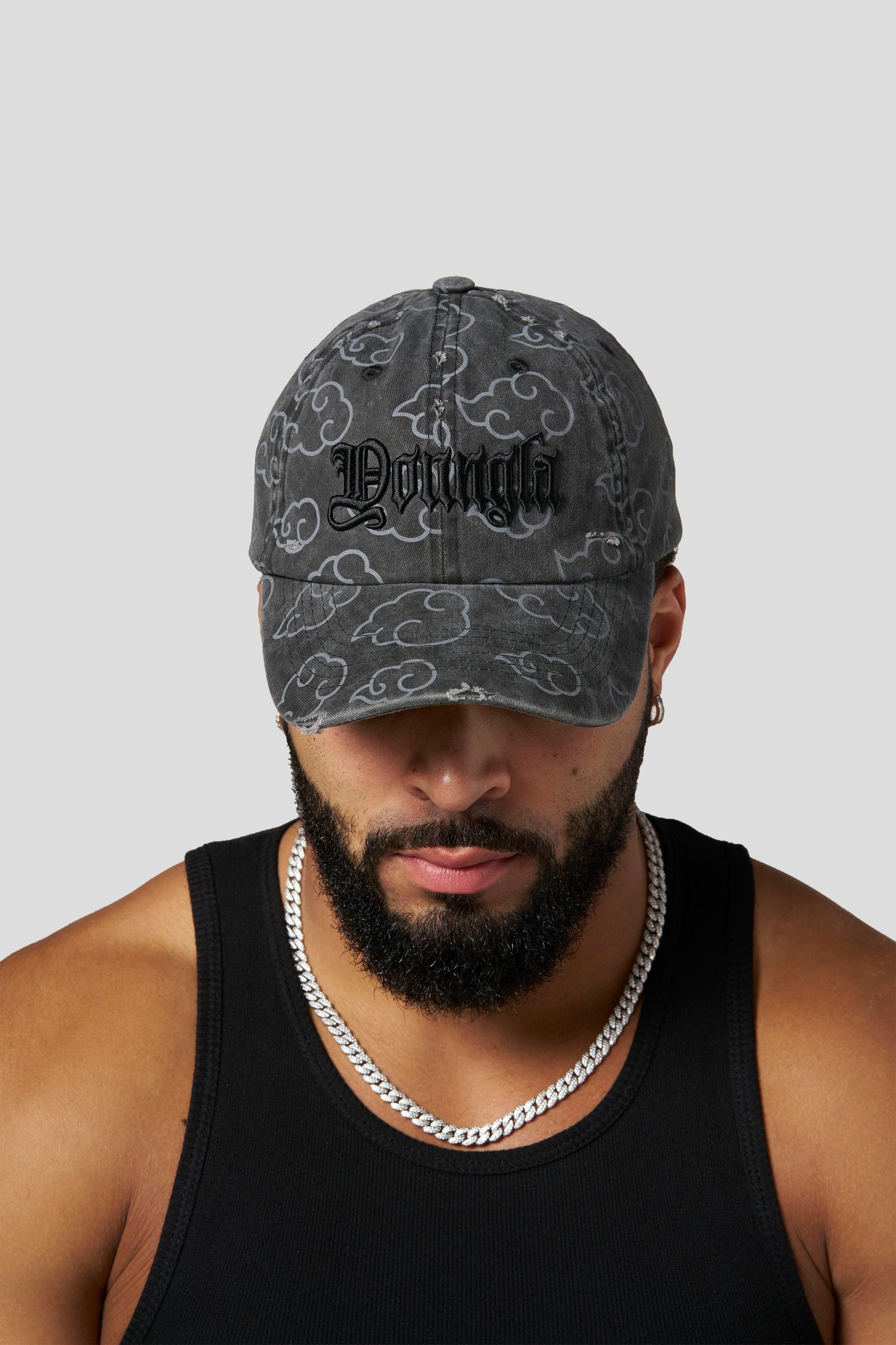 PRE-ORDEN: 9137 - Naruto Washed Dad Hat | Akatsuki Tonal