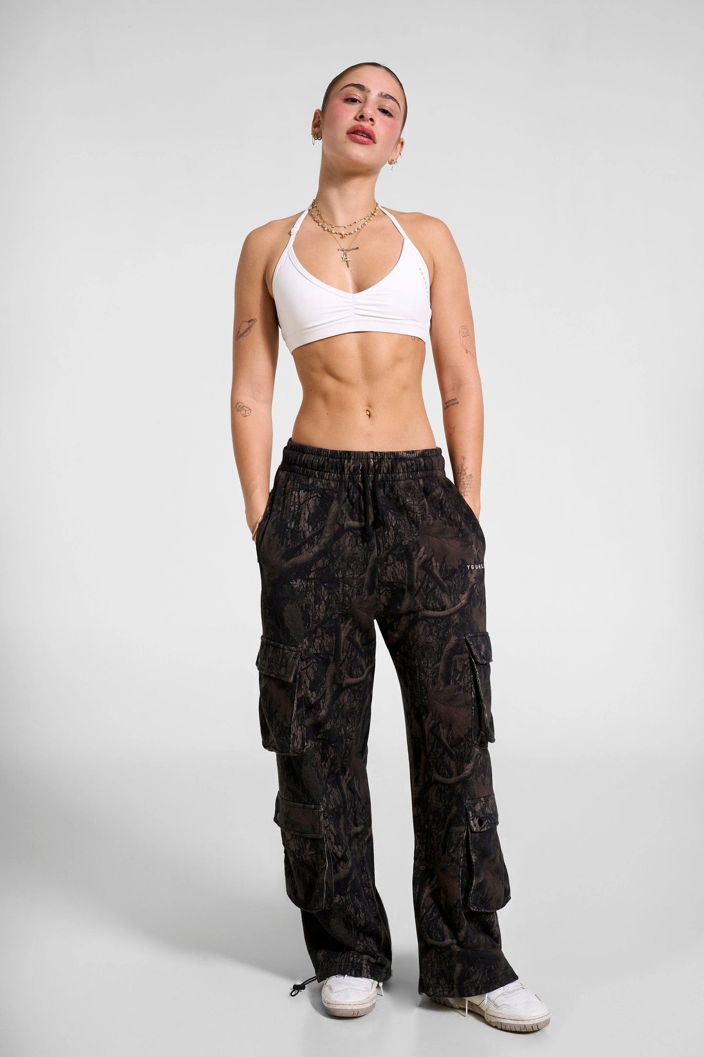 W335 - Urban V-neck Bra | Off-White