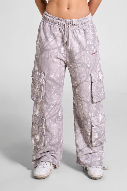 W251 Hunting Season Cargo Joggers | Grey Camo