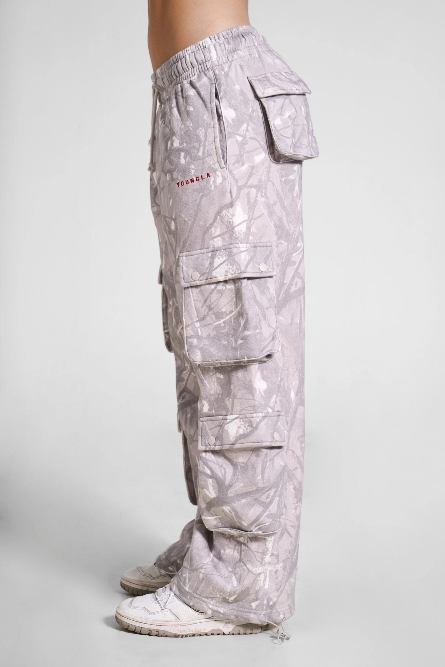 W251 Hunting Season Cargo Joggers | Grey Camo