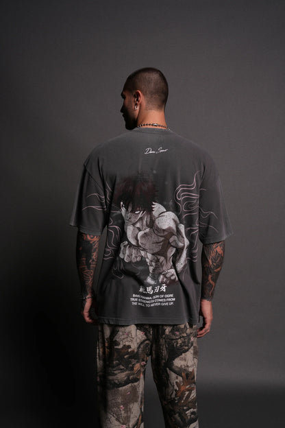 DS - The Champion "Premium" Oversized Tee in Wolf Gray