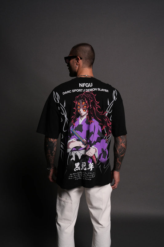 DS - Kokushibo "Premium" Oversized Tee in Black