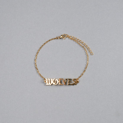 DARC SPORT - BRAZALETE WOLVES - Cable Chain Bracelet in Old Gold