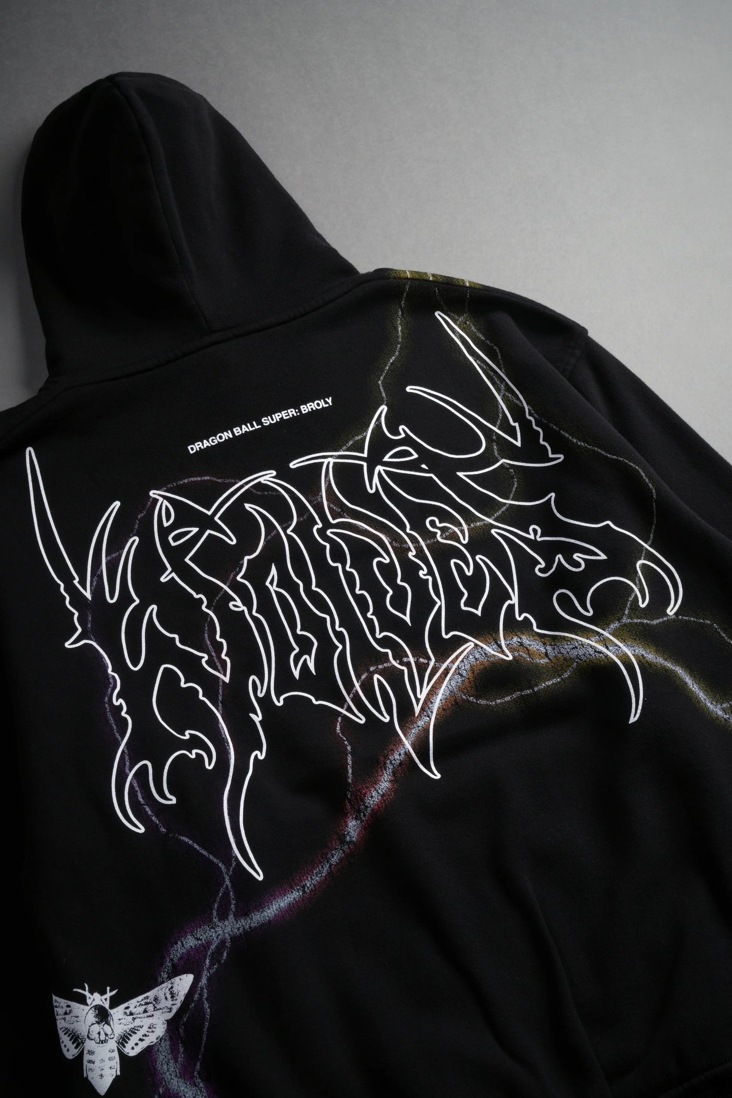 Broly "Side-By-Side" Pierce Hoodie in Black M