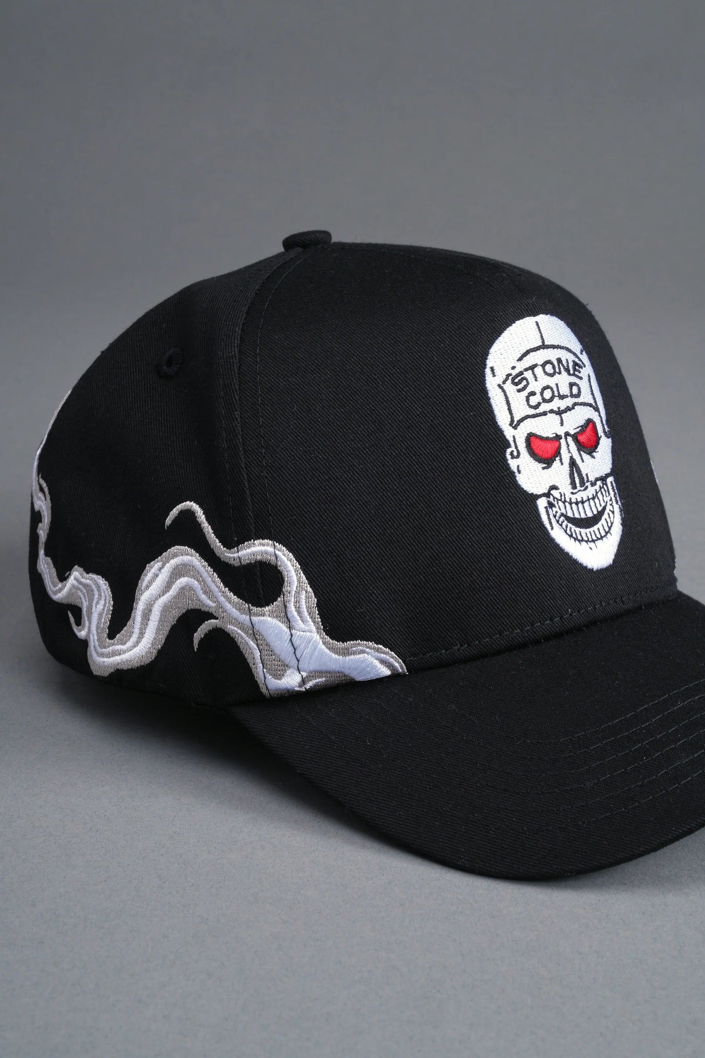 Stone Cold Riddick 5 Panel Hat in Black