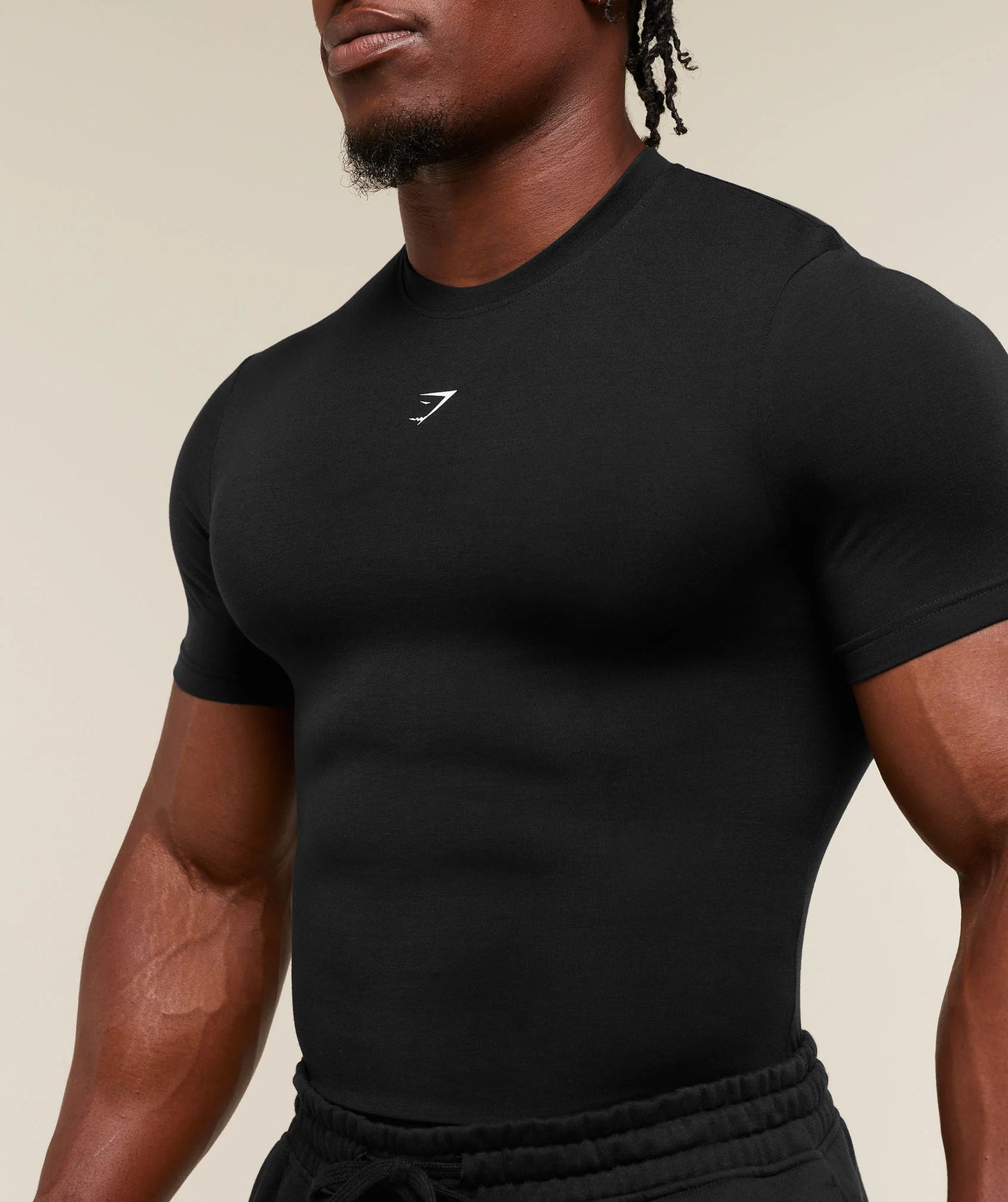 Super Soft Muscle Tee | Black