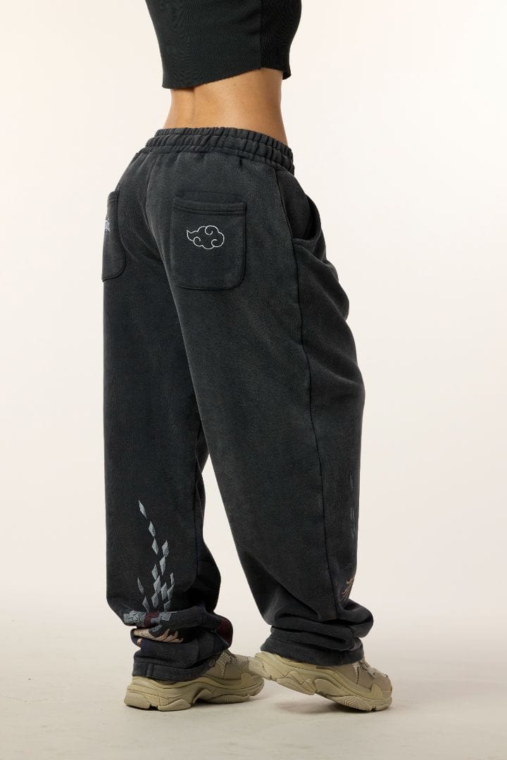PRE-ORDEN: W2290 - Naruto Barrel Jogger | Washed Black