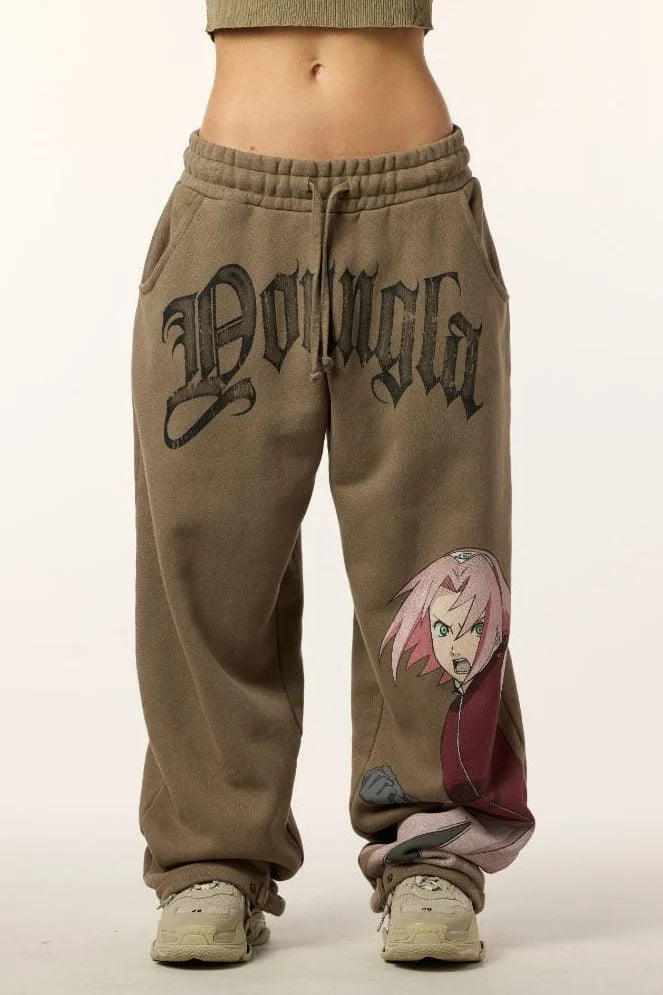 PRE-ORDEN: W2290 - Naruto Barrel Jogger | Washed Tan