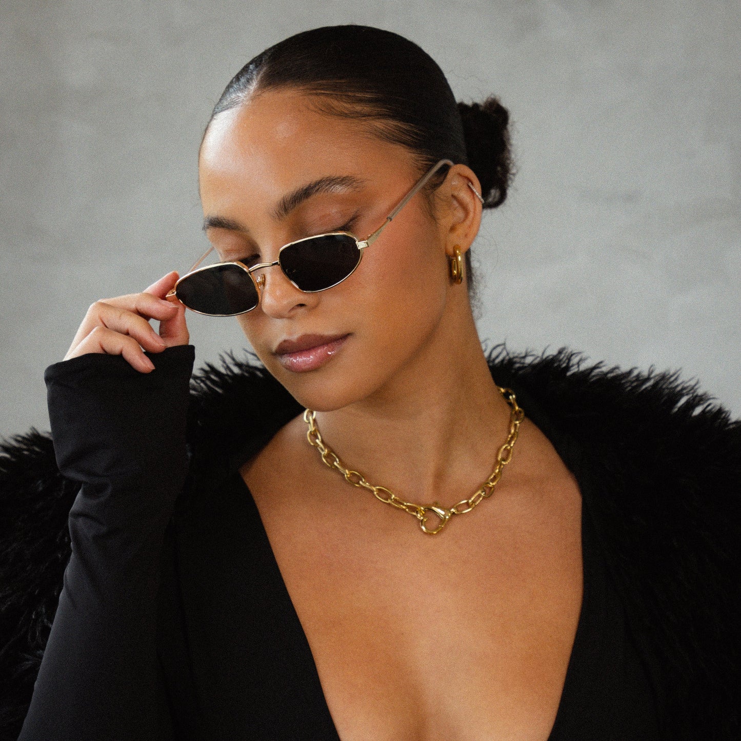 UNDERGROUND Sunglasses | GOLD/BLACK RG624