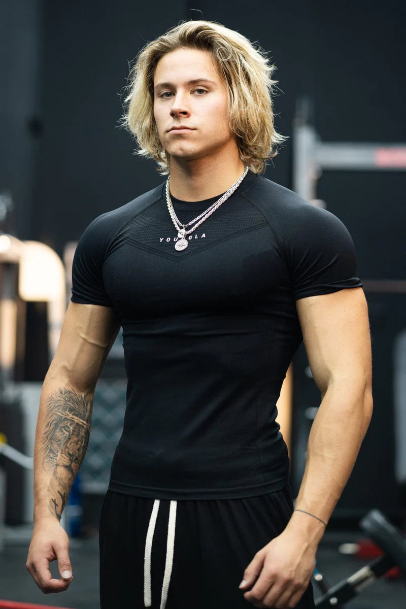475 SuperVillain Compression Tees | Black