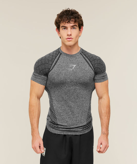 PRE-ORDEN: Devant Seamless T-Shirt | Black