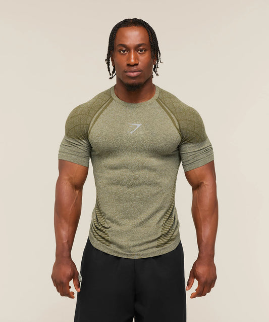 PRE-ORDEN: Devant Seamless T-Shirt | Canvas Green