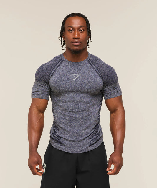 PRE-ORDEN: Devant Seamless T-Shirt | Heavy Blue