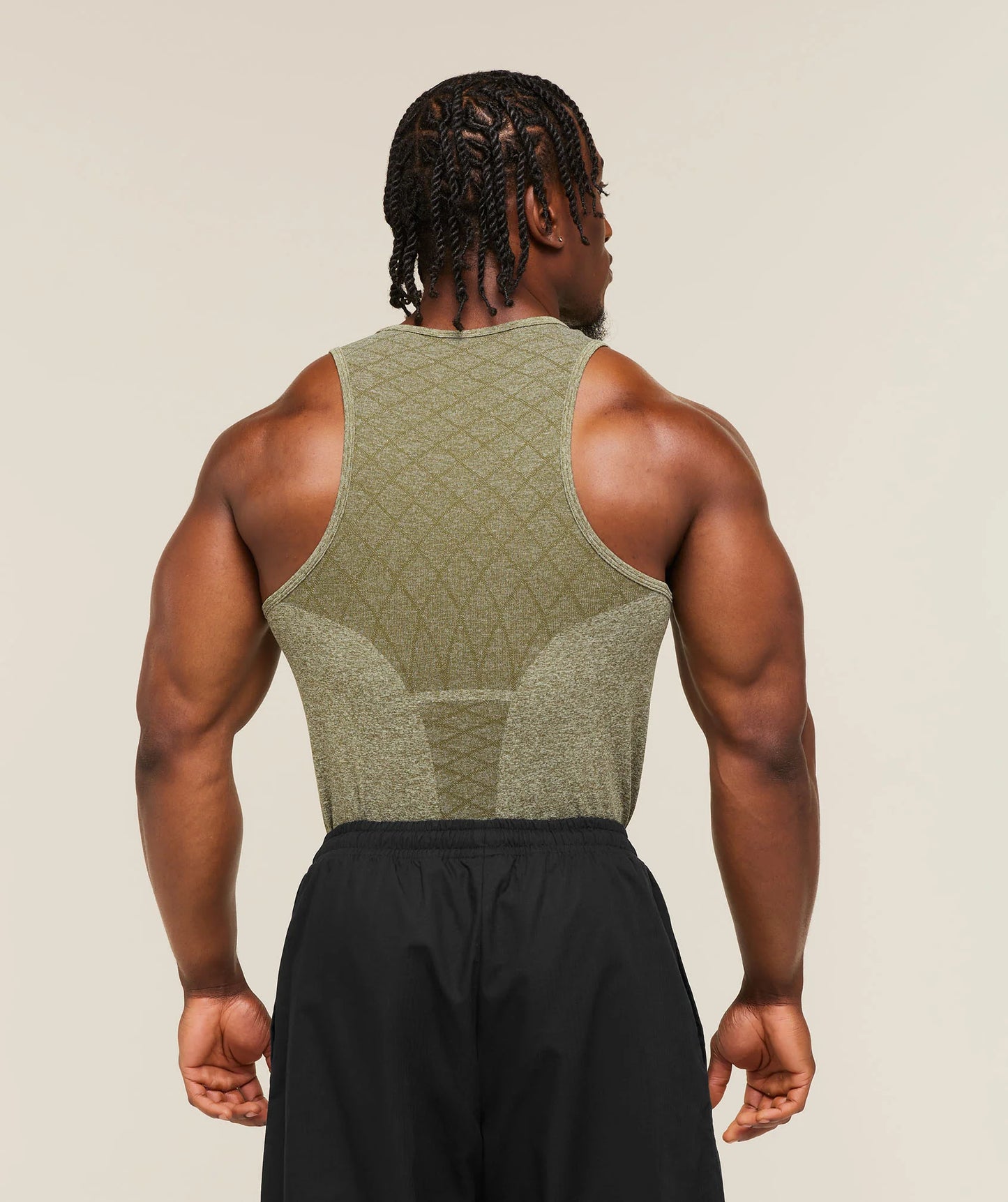 PRE-ORDEN: Devant Seamless Tank | Canvas Green