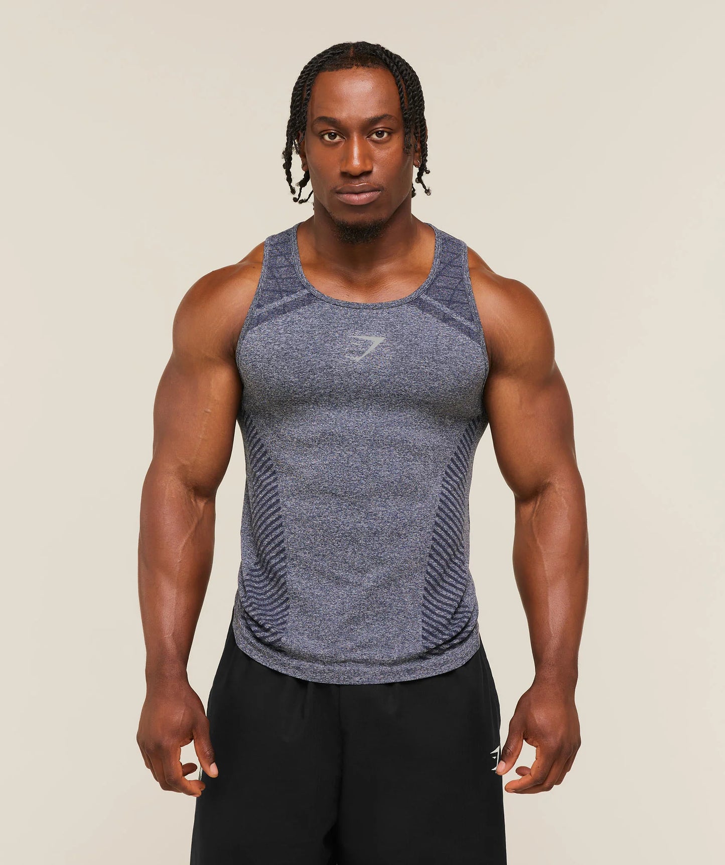 PRE-ORDEN: Devant Seamless Tank | Heavy Blue