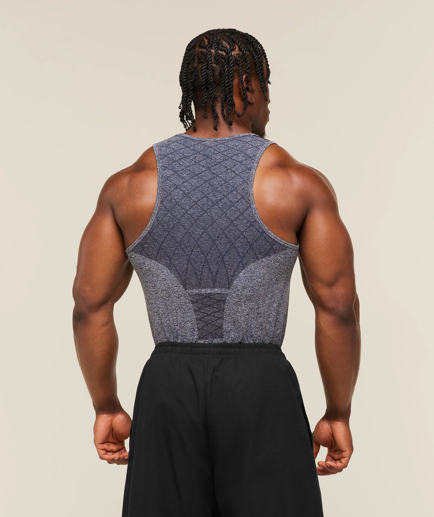PRE-ORDEN: Devant Seamless Tank | Heavy Blue