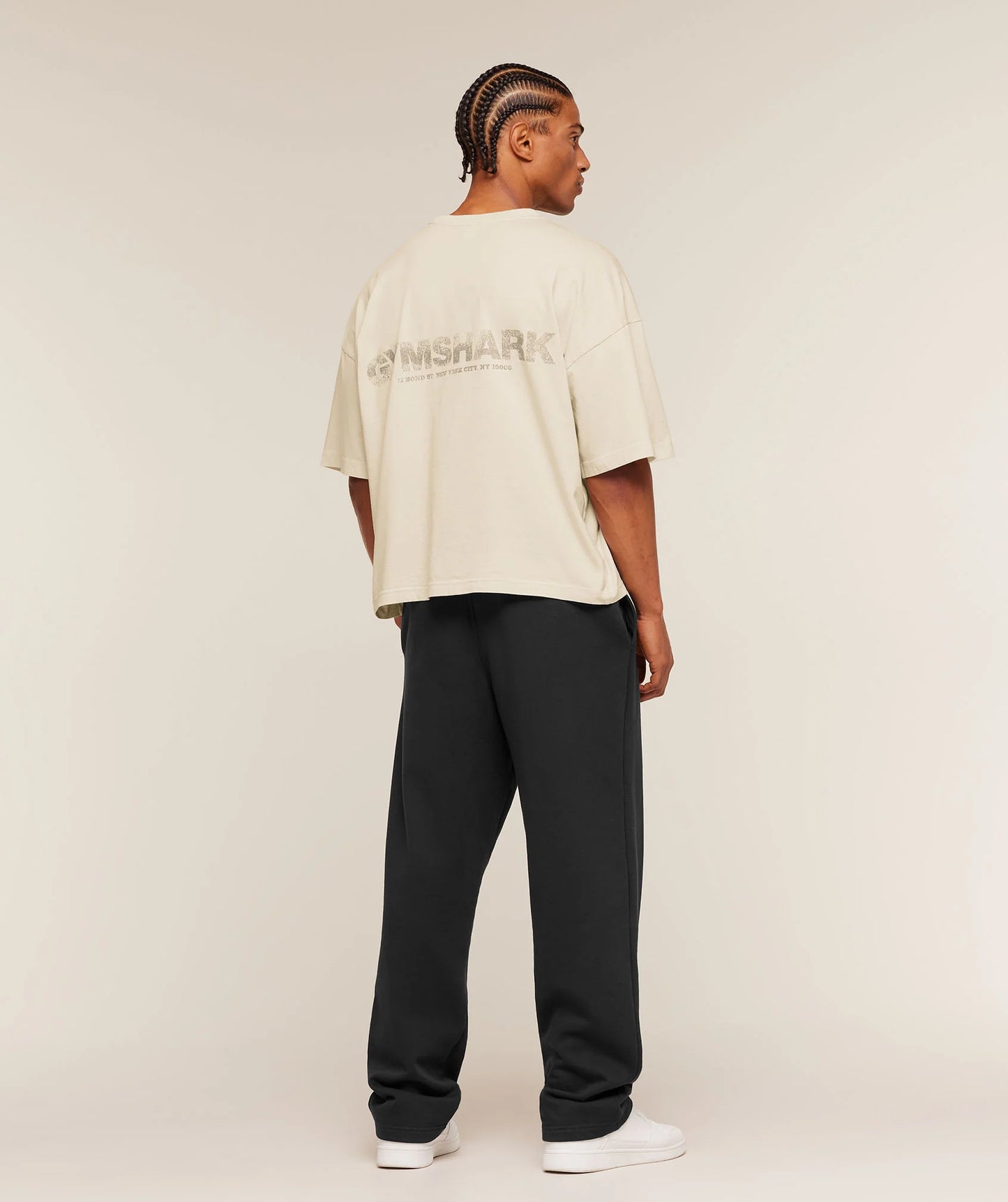 Accent Boxy T-Shirt | Tinted White